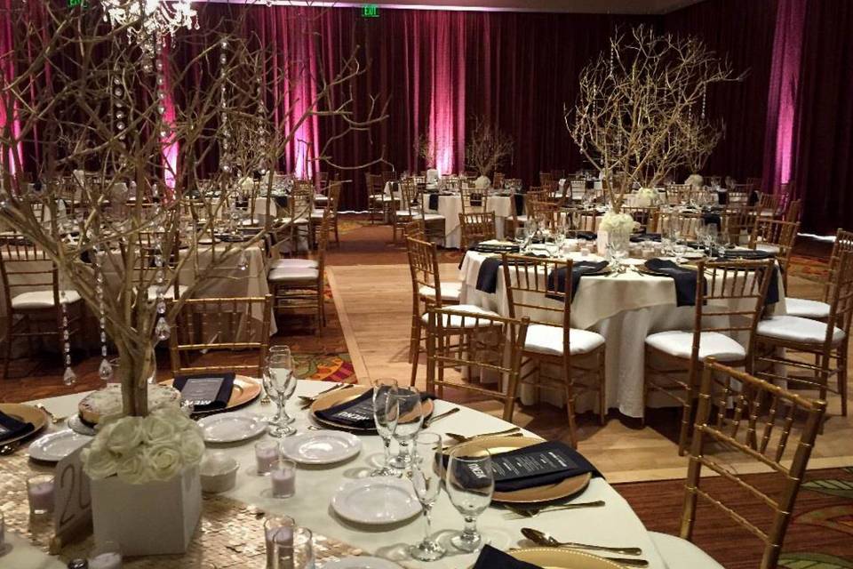 Reception tables