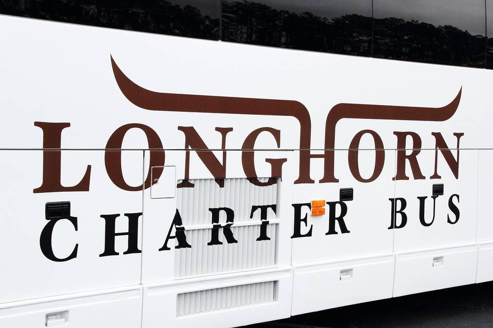 Longhorn Charter Bus logo