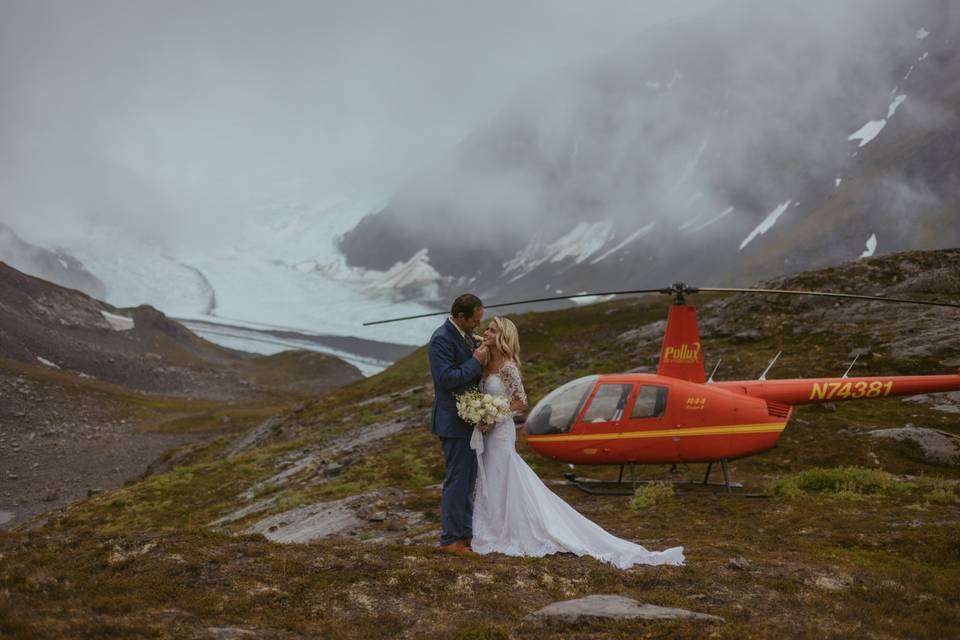 Alaska Helicopter Elopement