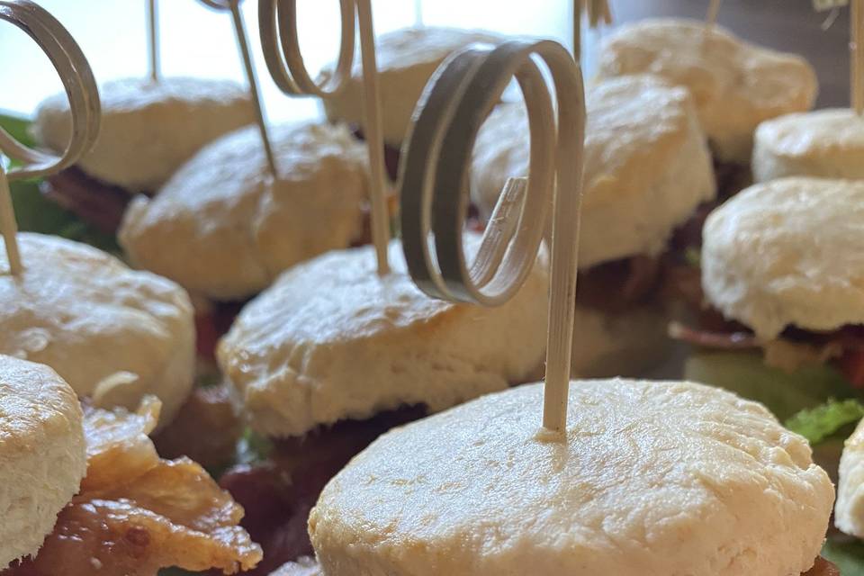 Mini BLT Biscuit