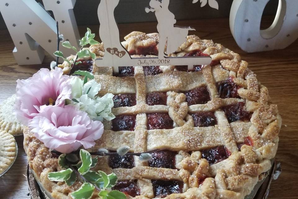 Gluten free berry pie