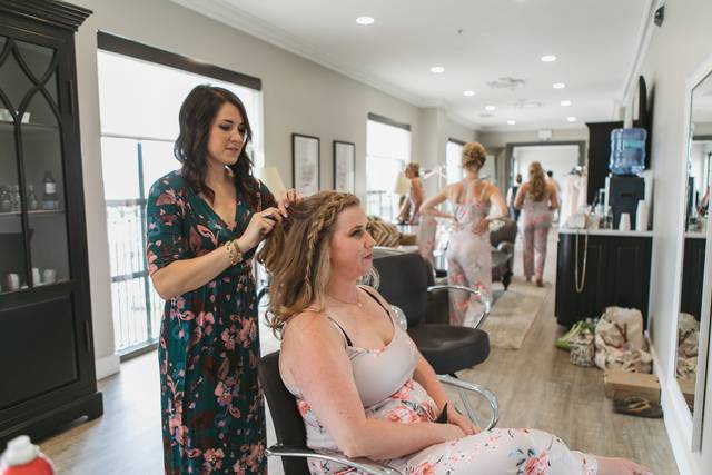 Perfecting the wedding look