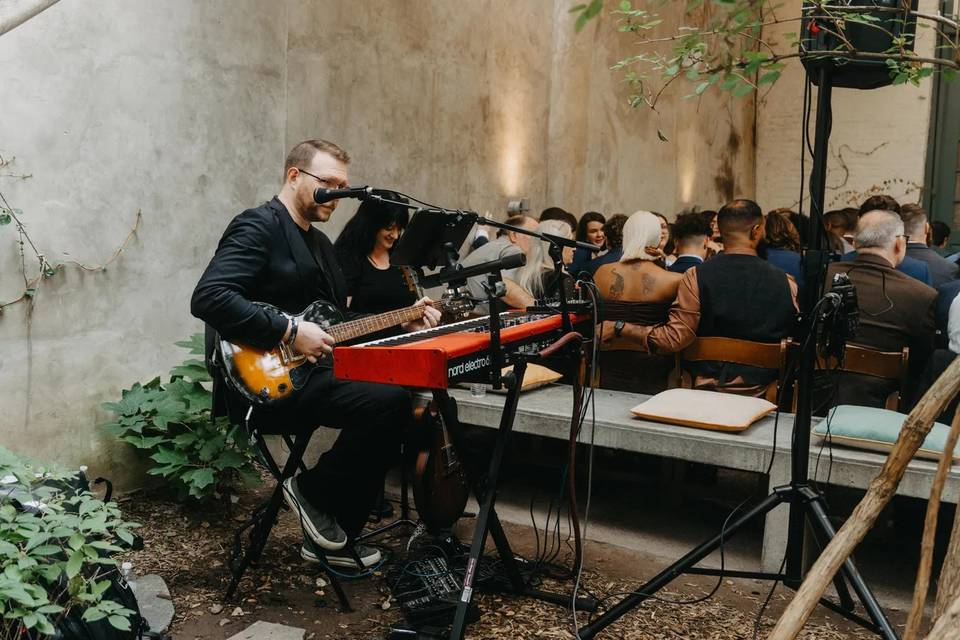 Live music for ceremony