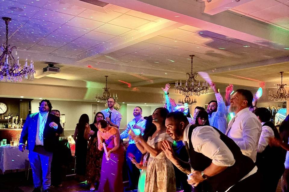 Dj Zach had everyone dancing!