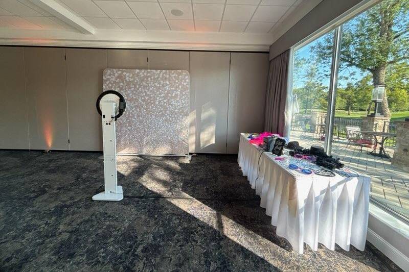 Our Photo Booth setup