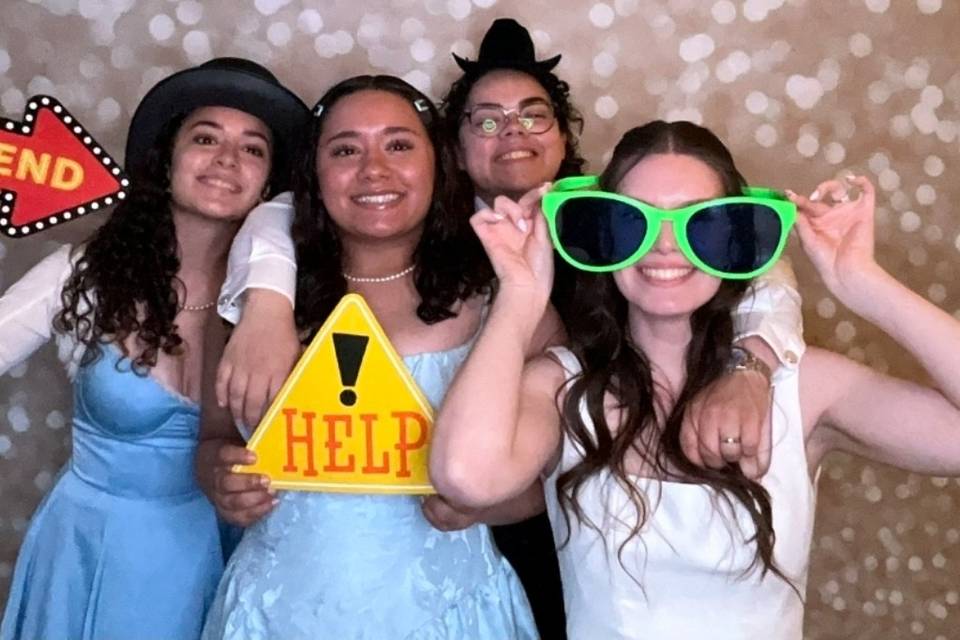 Photo booth fun