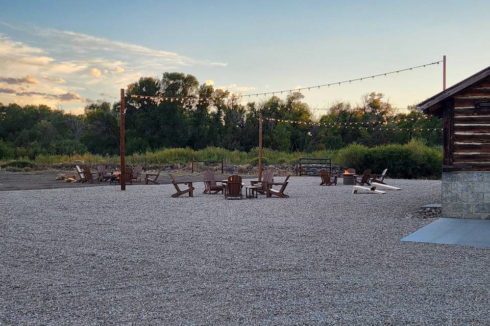 Outside area