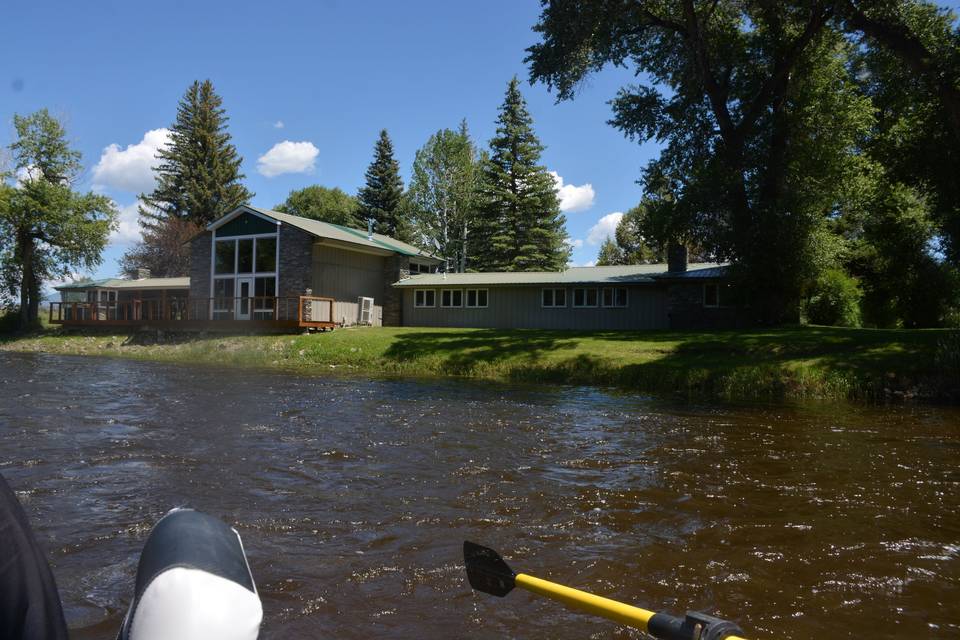 View from the North Platte Riv