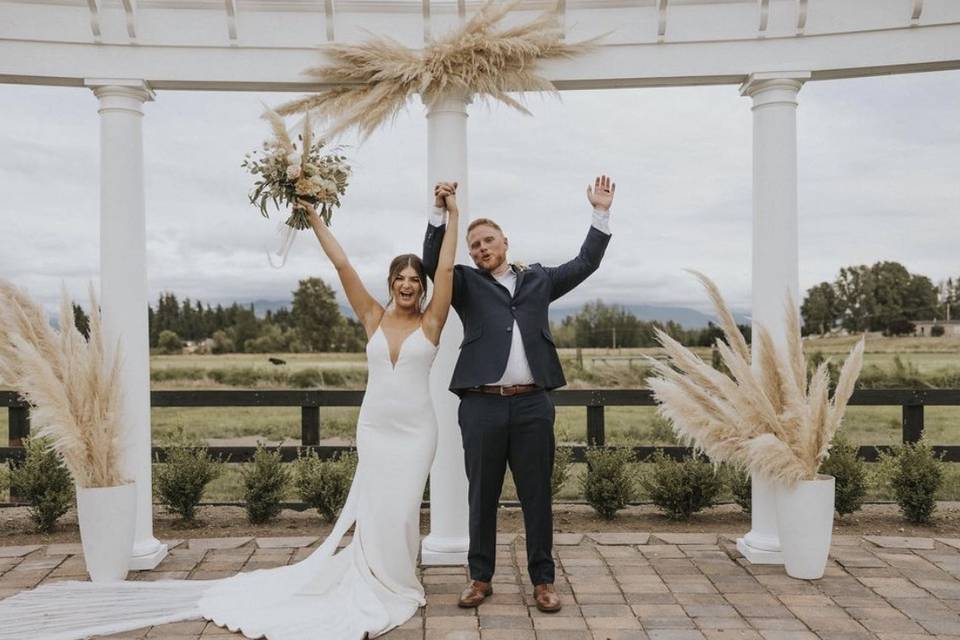 Bride and groom