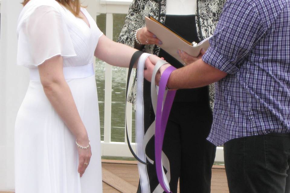 Hand Tying Ceremony