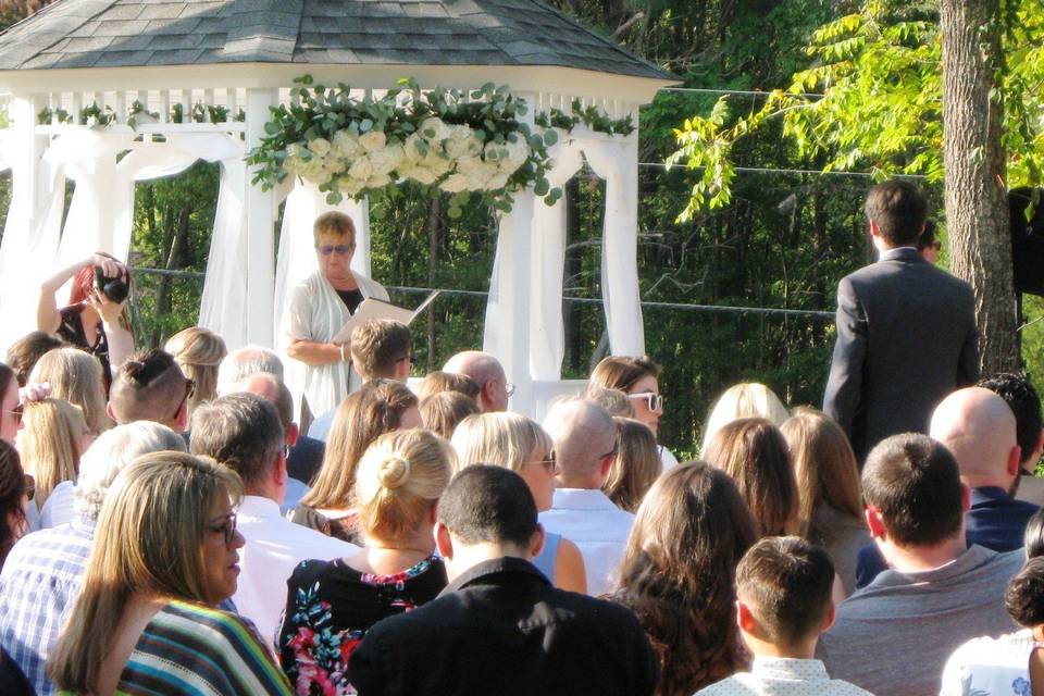 Keeping an eye on the Bride!