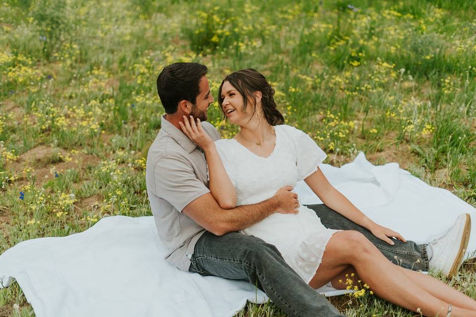 Island Park Idaho Engagment