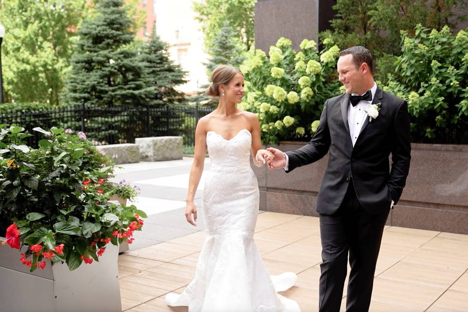 Couple at Duquesne Club
