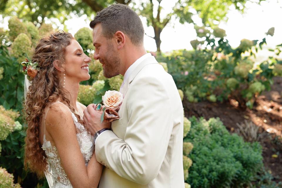 Bride and groom