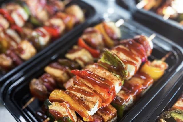 BBQ Tofu Kabobs