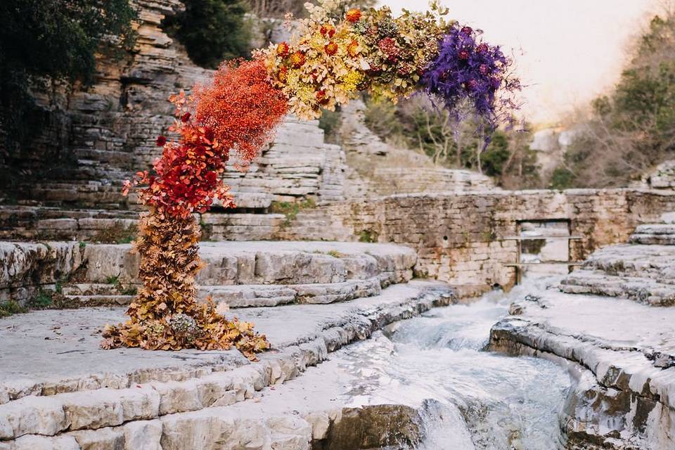 Flower arch