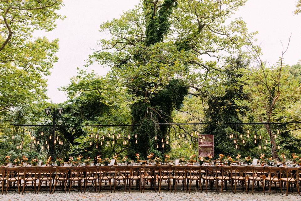 Railway station wedding