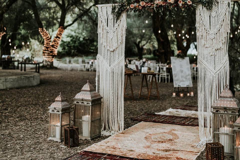 Boho wedding