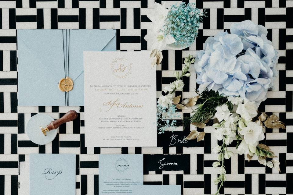 Wedding stationery