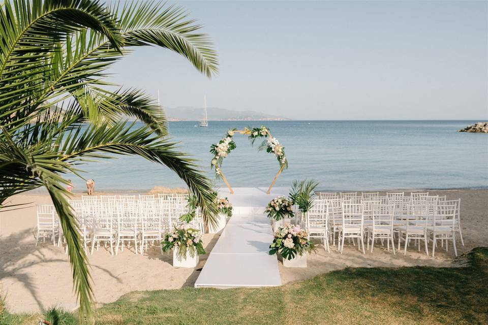 Beach wedding