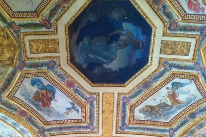 Paintings in the ceiling