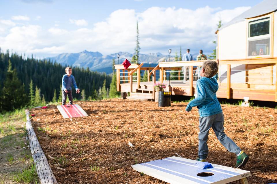 Yard games for all