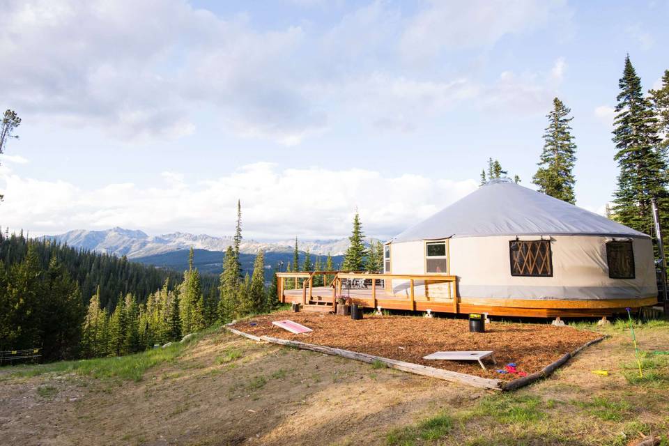 The Montana Dinner Yurt