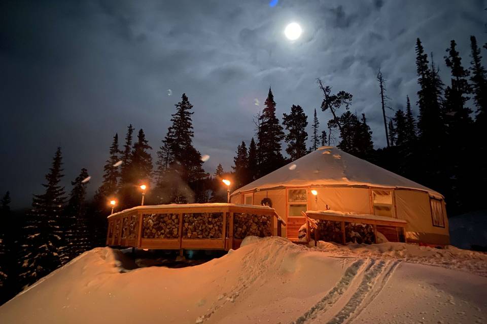 The Montana Dinner Yurt