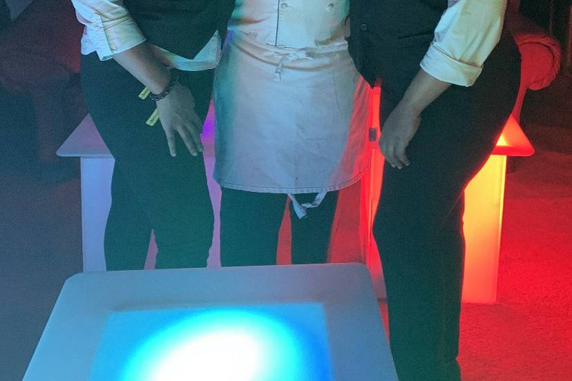 The chef and the server