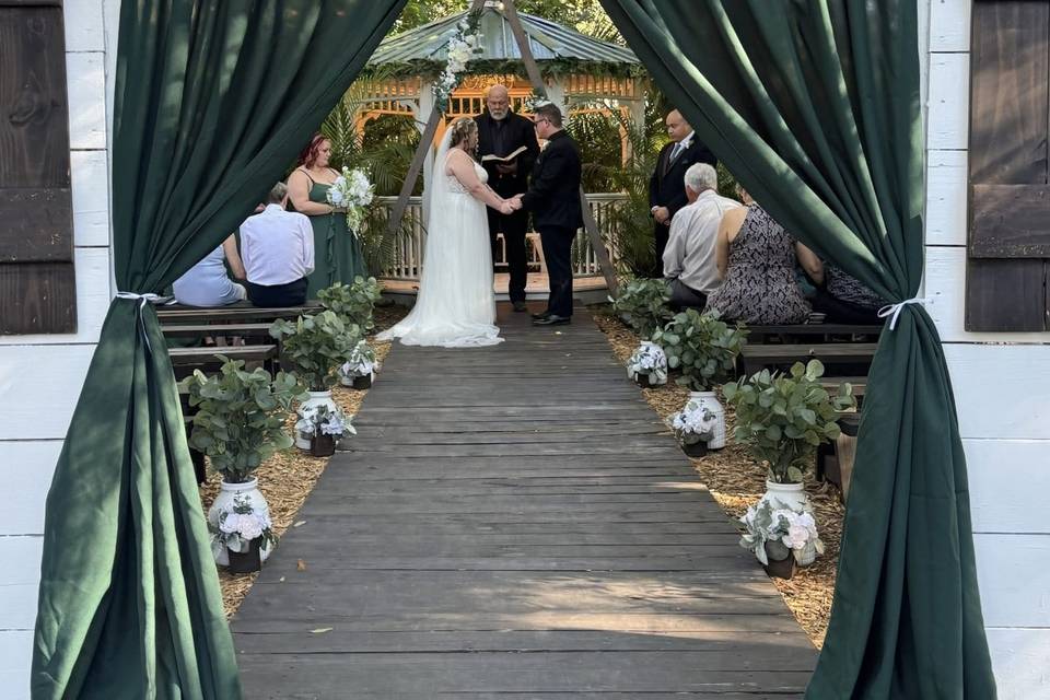 Gazebo ceremony