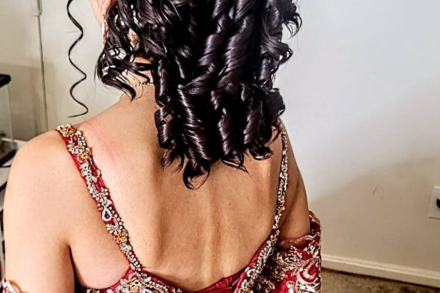 Elaborate curls