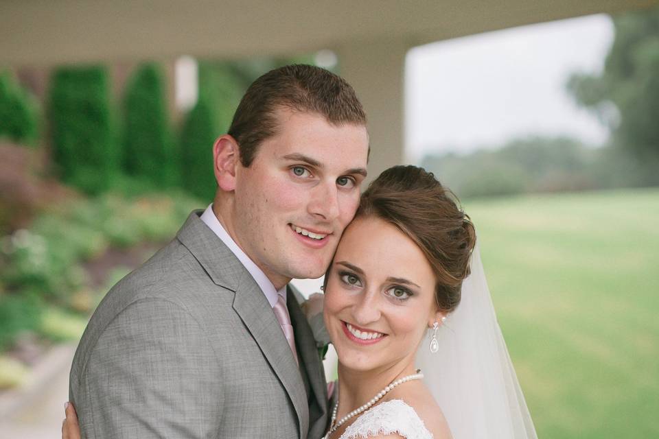 Groom and bride