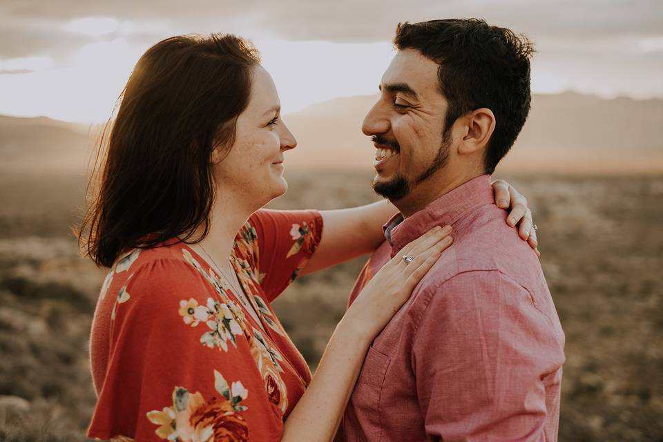 Joy + Hugo in Joshua Tree