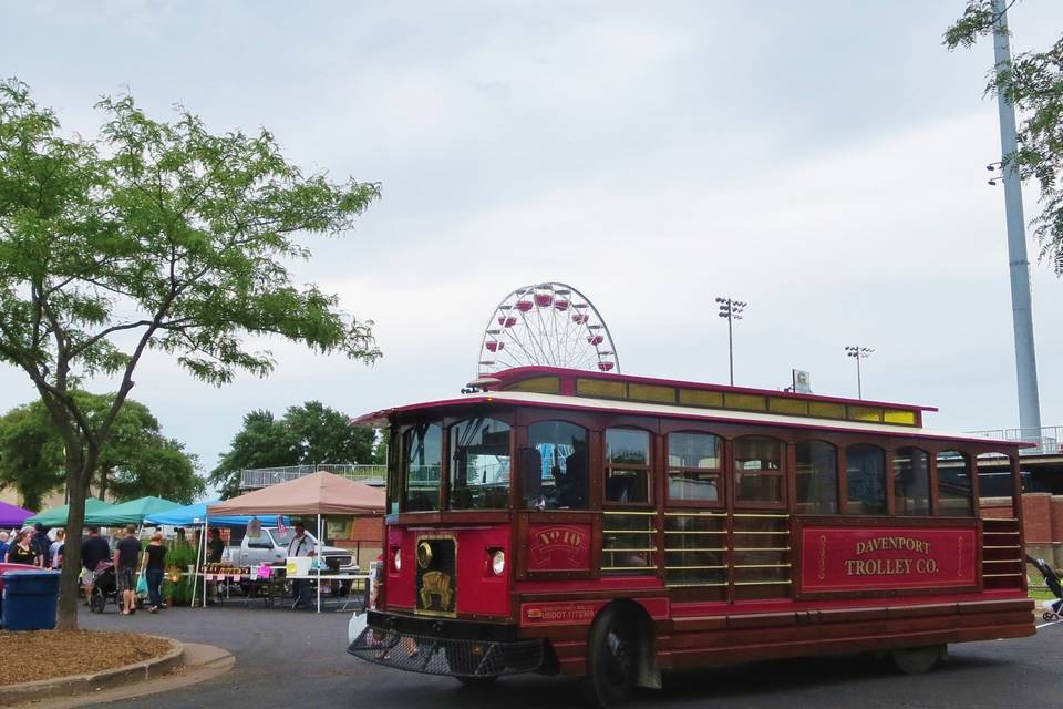 At the fairgrounds