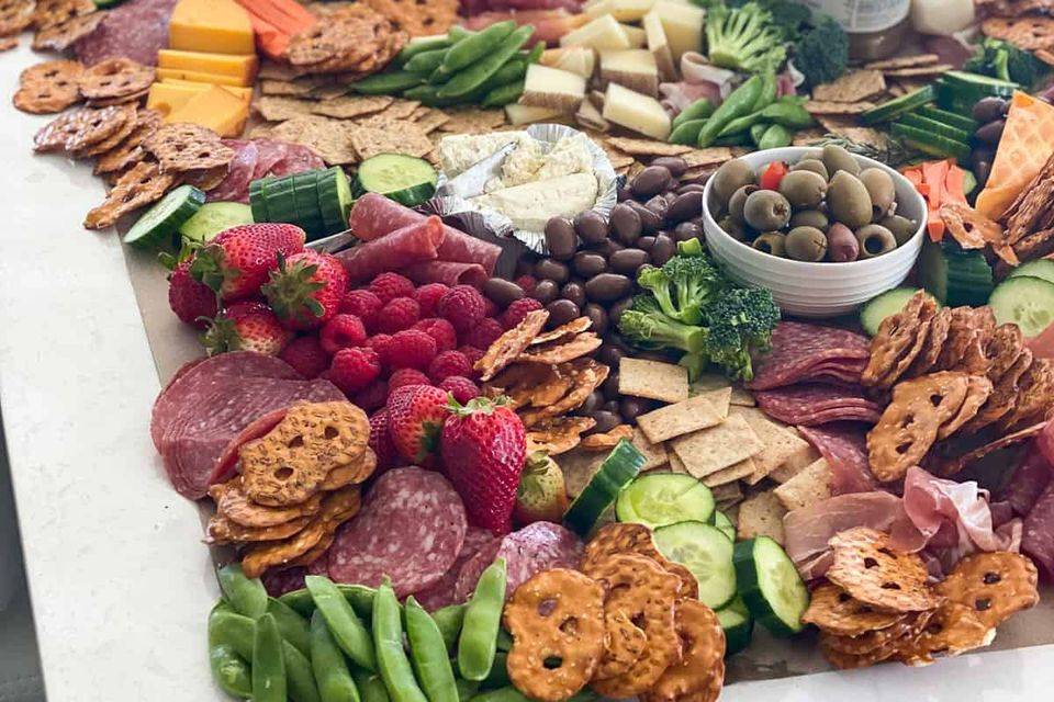 Party grazing table