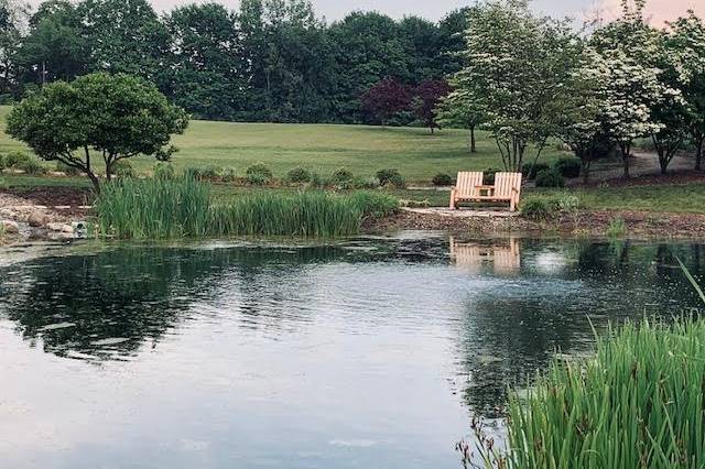 Seating at the Pond