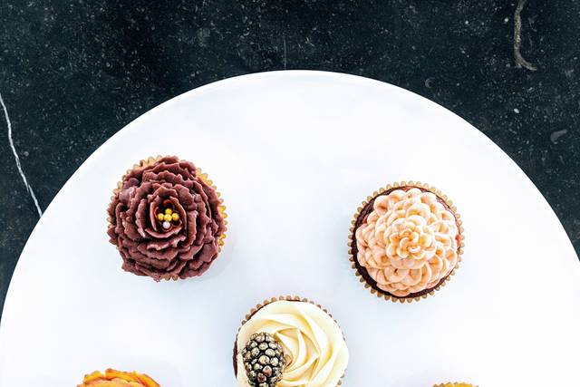 Floral cupcakes