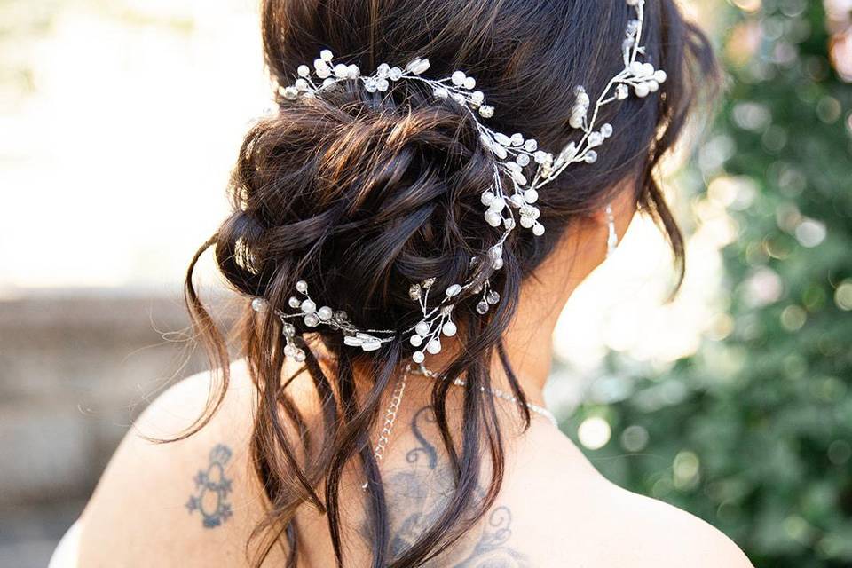 Undone bun