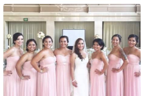 Gorgeous bridal party!