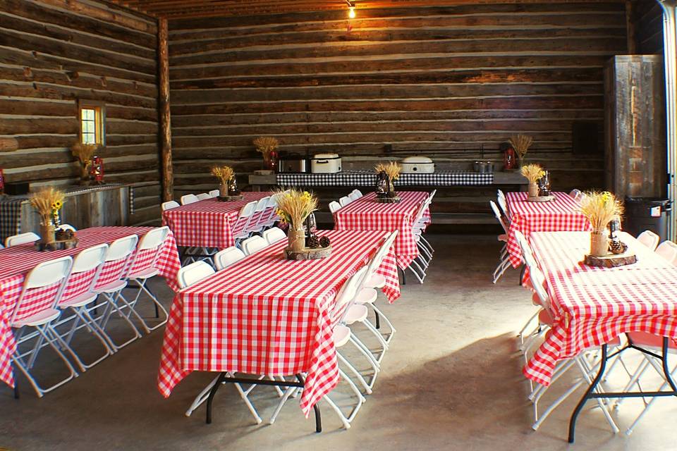 Table setup