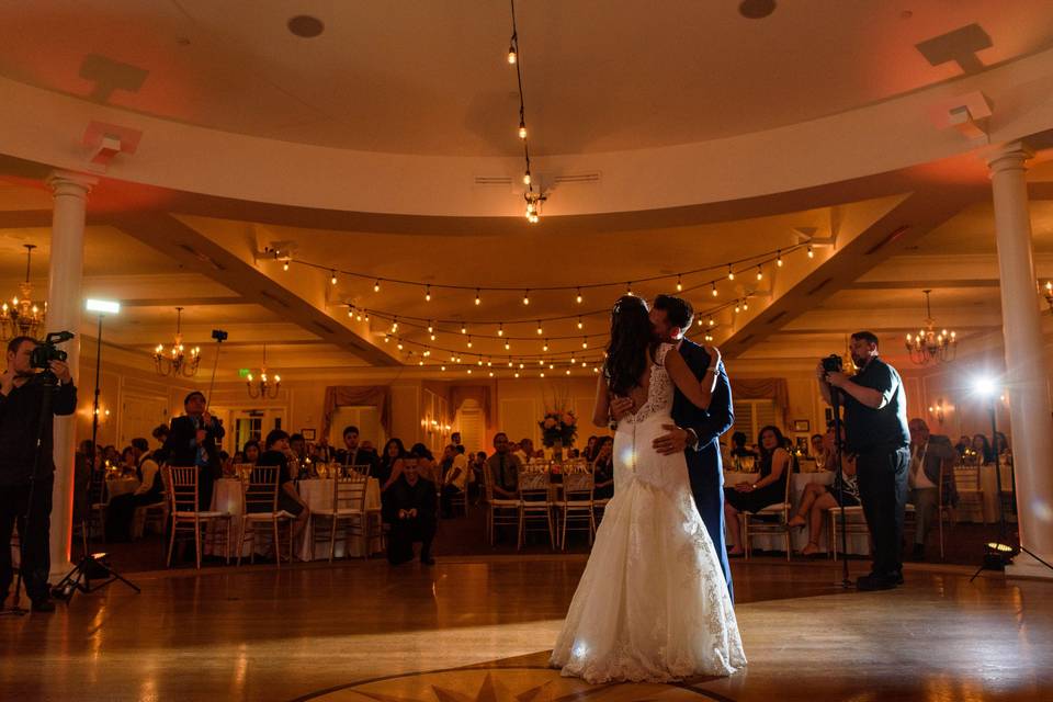 Couple dancing