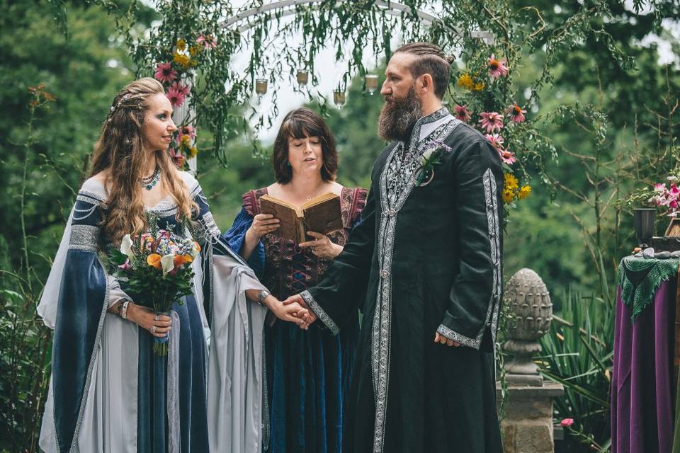 Renaissance wedding