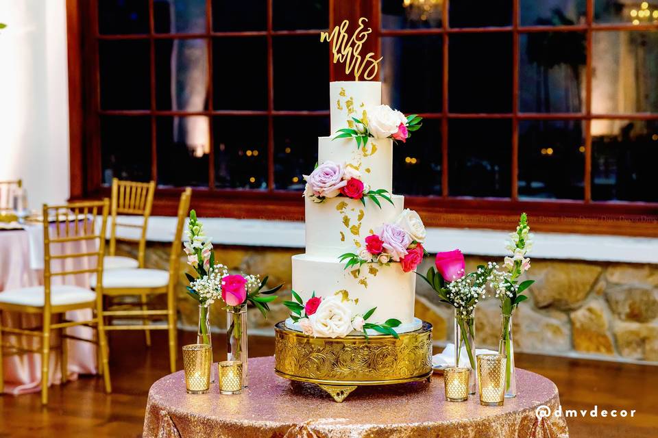 Cake Table Setup