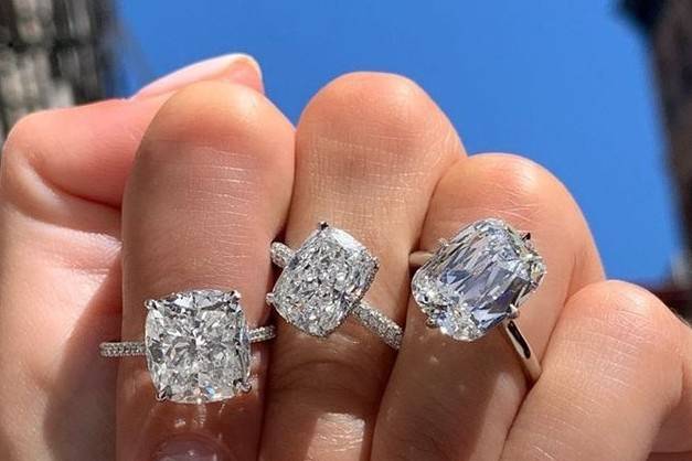 Large Engagement Rings