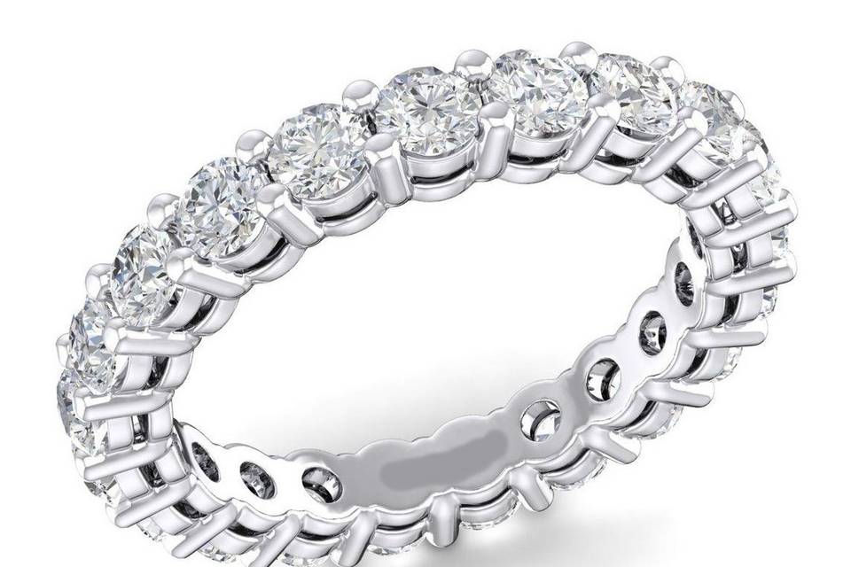 Diamond wedding bands