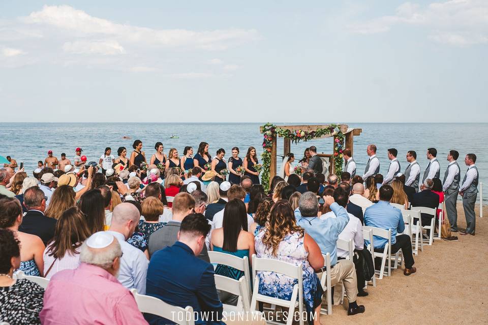 Beach cerermony