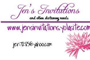 Jen's Invitations