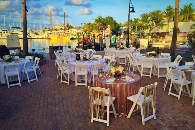 Round table setting