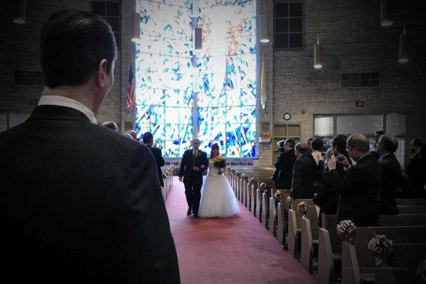 Walking Down the Isle, Moments in Time Photography Ohio