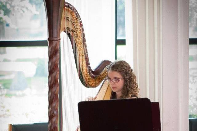Hope Cowan, harpist